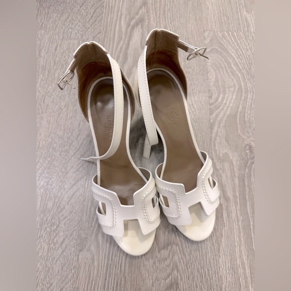 Hermes Legend Leather Sandals/Wedges - Picture 2 of 10